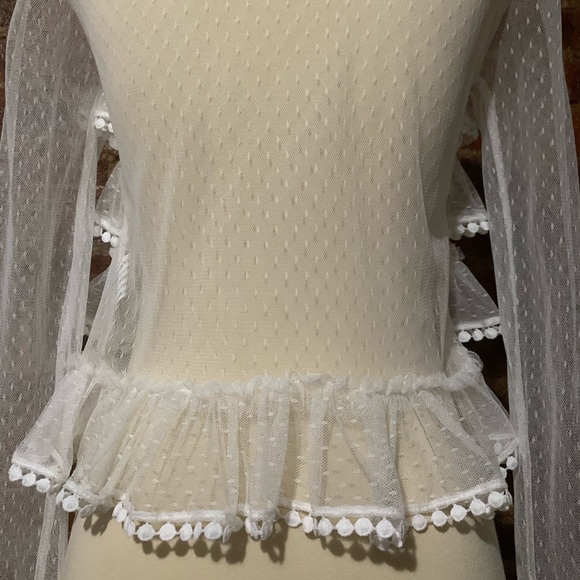 Forever21 see through blouse in S size - Picture 4 of 5